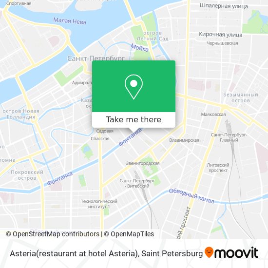 Asteria(restaurant at hotel Asteria) map