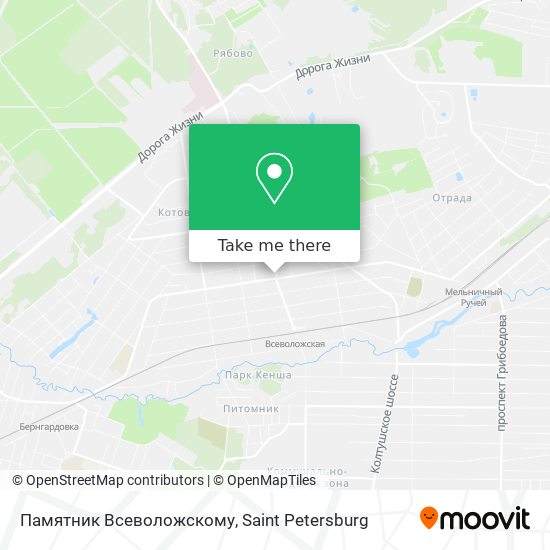 Памятник Всеволожскому map