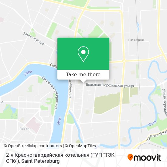 2-я Красногвардейская котельная (ГУП "ТЭК СПб") map