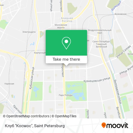 Клуб "Космос" map