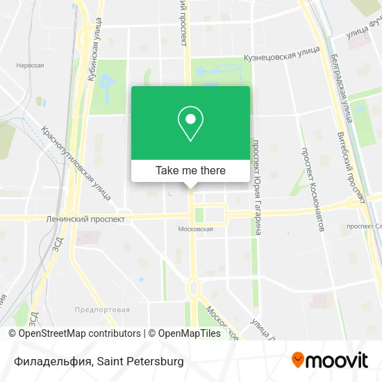 Филадельфия map