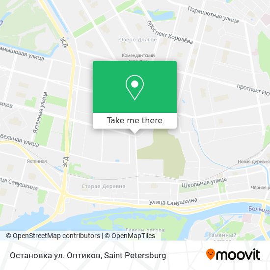 Остановка ул. Оптиков map
