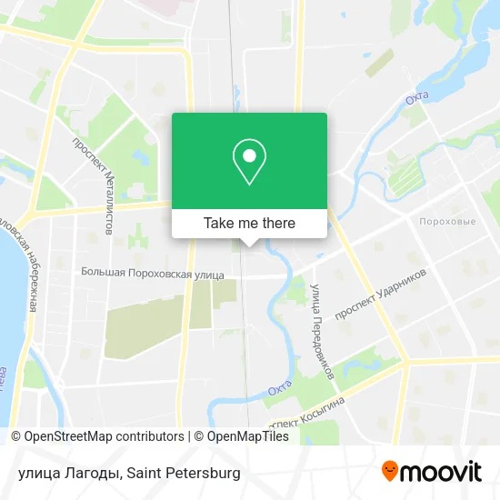 улица Лагоды map