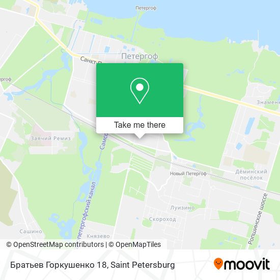 Братьев Горкушенко 18 map
