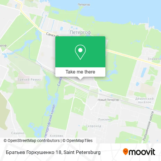 Братьев Горкушенко 18 map