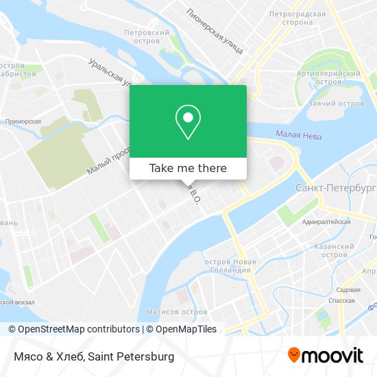 Мясо & Хлеб map