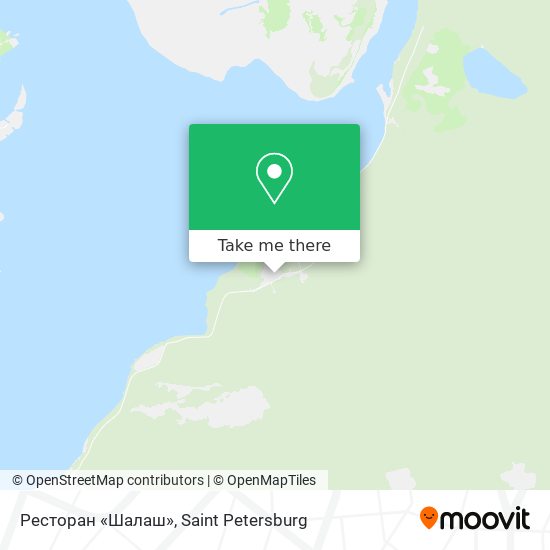 Ресторан «Шалаш» map