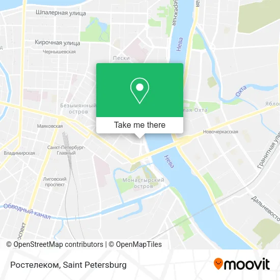 Ростелеком map