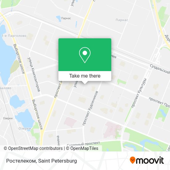 Ростелеком map