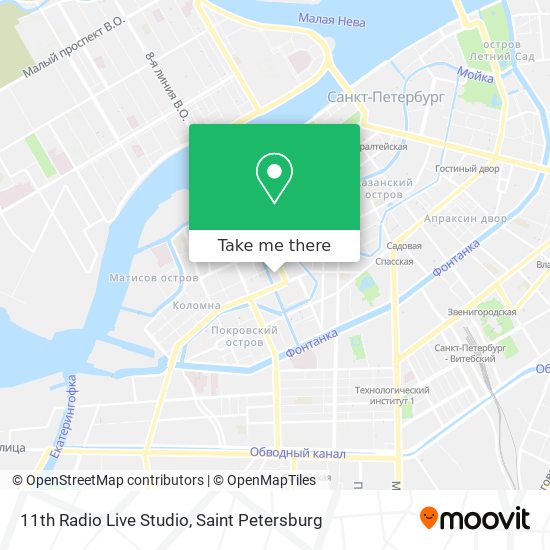 11th Radio Live Studio map