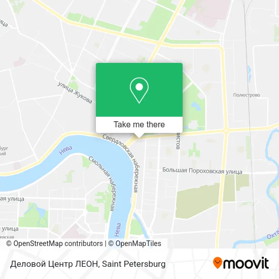 Деловой Центр ЛЕОН map