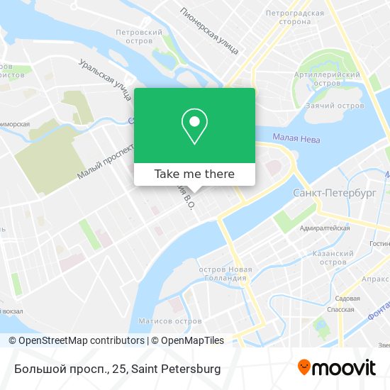 Большой просп., 25 map