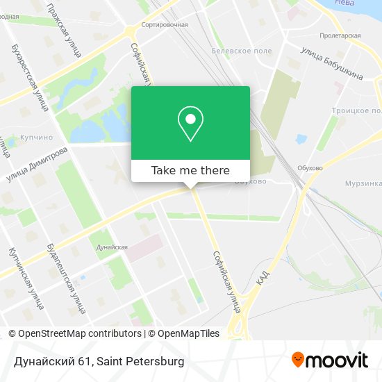 Дунайский 61 map