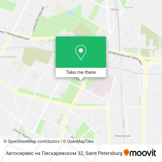 Автосервис на Пискаревском 32 map