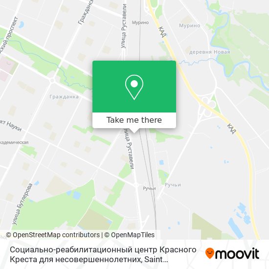 Социально-реабилитационный центр Красного Креста для несовершеннолетних map