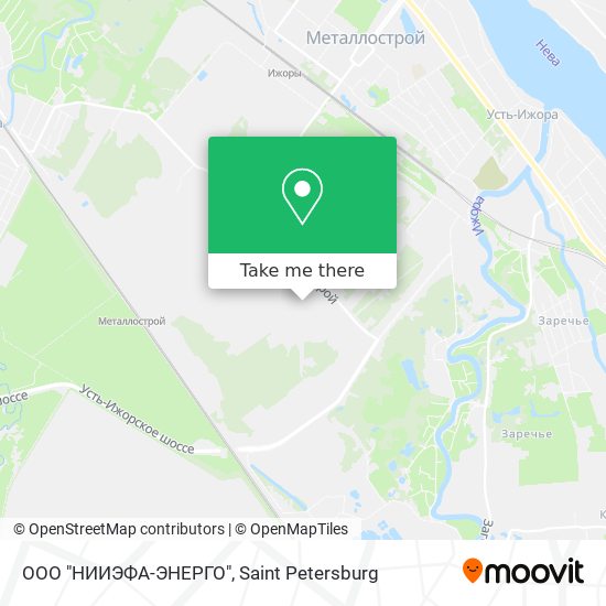 ООО "НИИЭФА-ЭНЕРГО" map