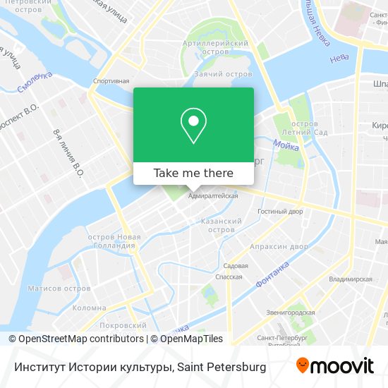 Институт Истории культуры map