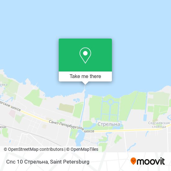 Спс 10 Стрельна map
