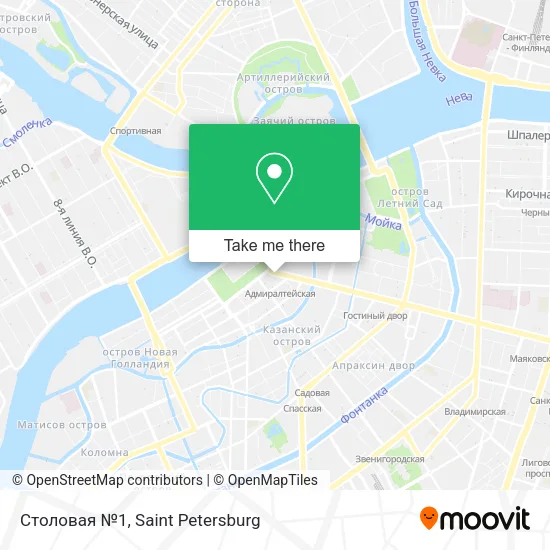 Столовая №1 map