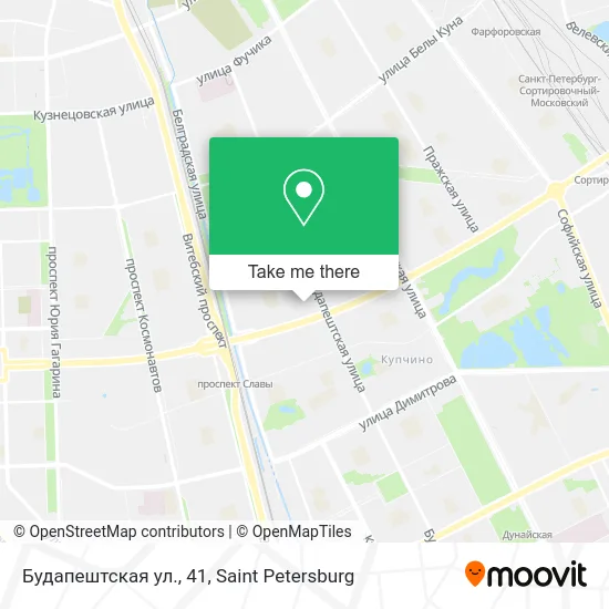 Будапештская ул., 41 map