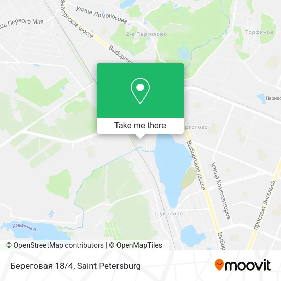 Береговая 18/4 map