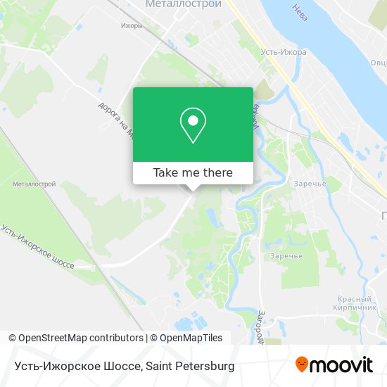 Усть-Ижорское Шоссе map