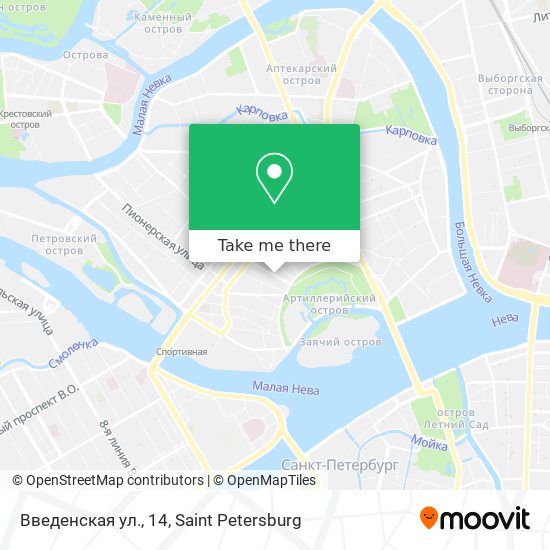 Введенская ул., 14 map