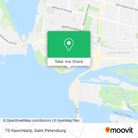7D Кинотеатр map