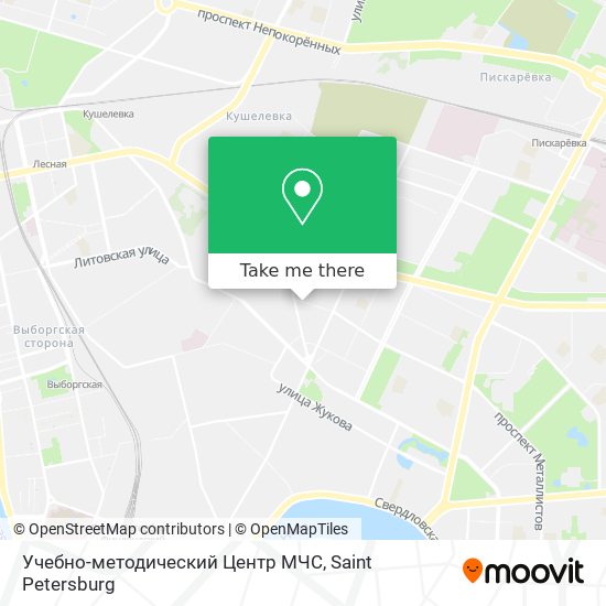 Учебно-методический Центр МЧС map