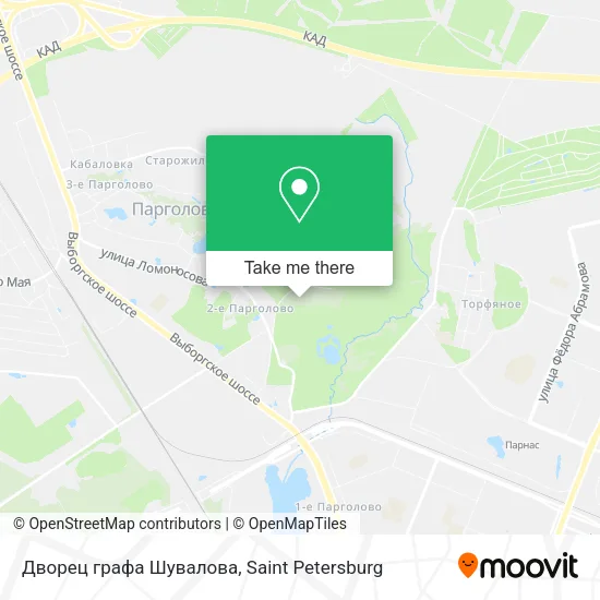 Дворец графа Шувалова map