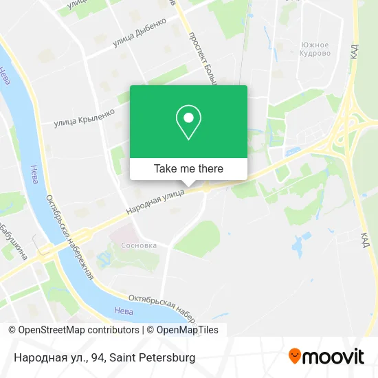 Народная ул., 94 map