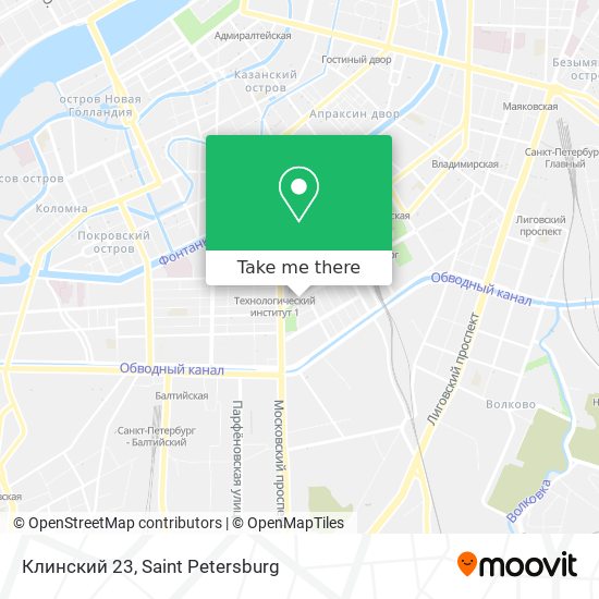 Клинский 23 map