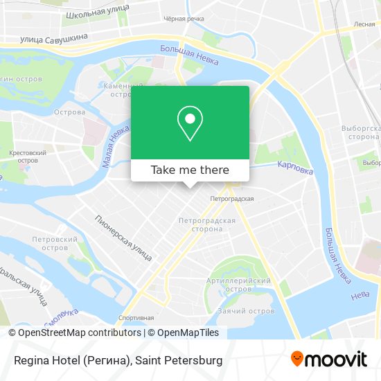 Regina Hotel (Регина) map