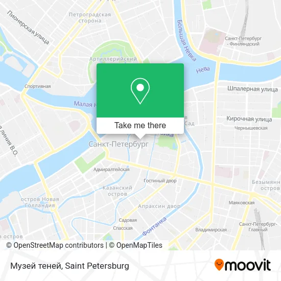 Музей теней map