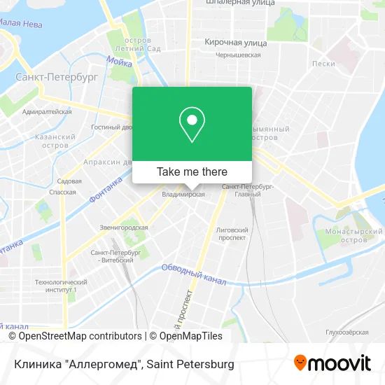 Клиника "Аллергомед" map