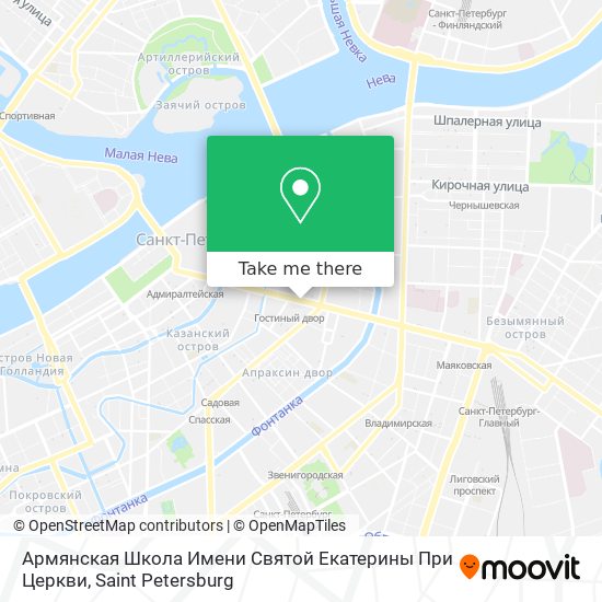 Армянская Школа Имени Святой Екатерины При Церкви map
