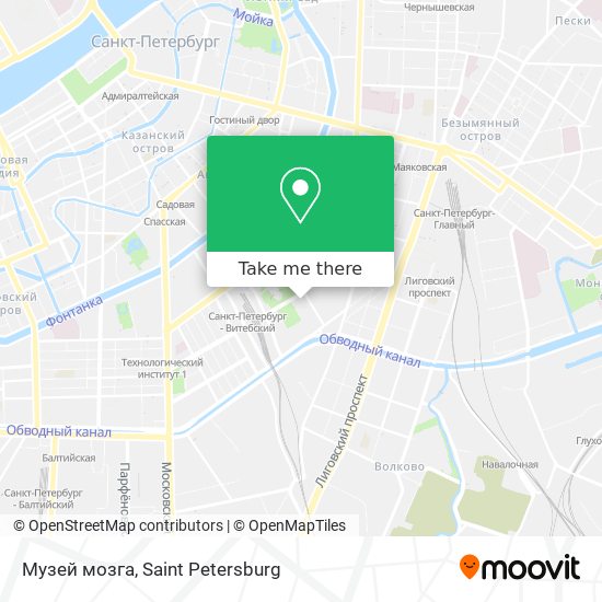 Музей мозга map