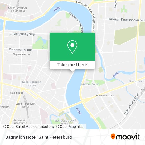 Bagration Hotel map