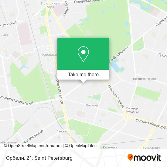 Орбели, 21 map
