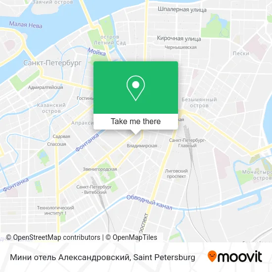 Мини отель Александровский map