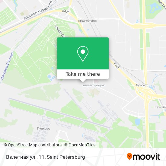 Взлетная ул., 11 map