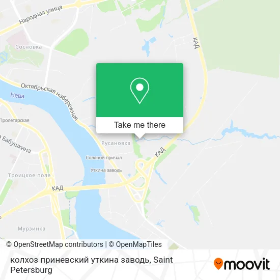 колхоз приневский уткина заводь map