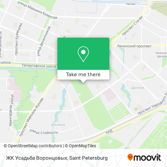 ЖК Усадьба Воронцовых map