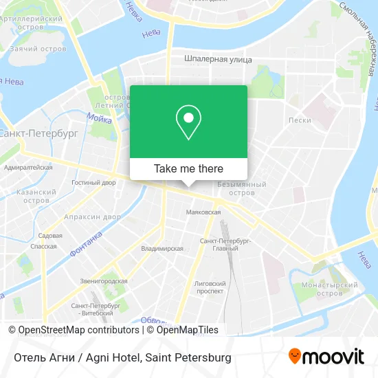 Отель Агни / Agni Hotel map