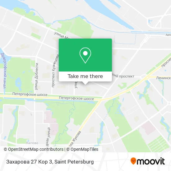 Захарова 27 Кор 3 map