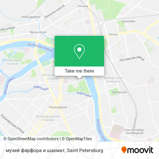 музей фарфора и шахмат map