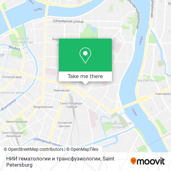 НИИ гематологии и трансфузиологии map