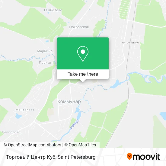 Торговый Центр Куб map