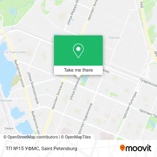 ТП №15 УФМС map