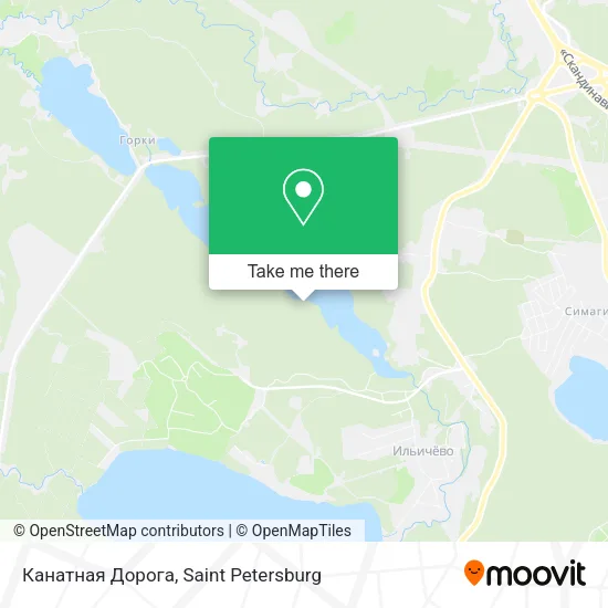 Канатная Дорога map